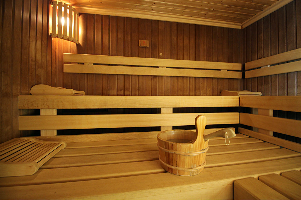 Finnische Sauna im Waldschlösschen